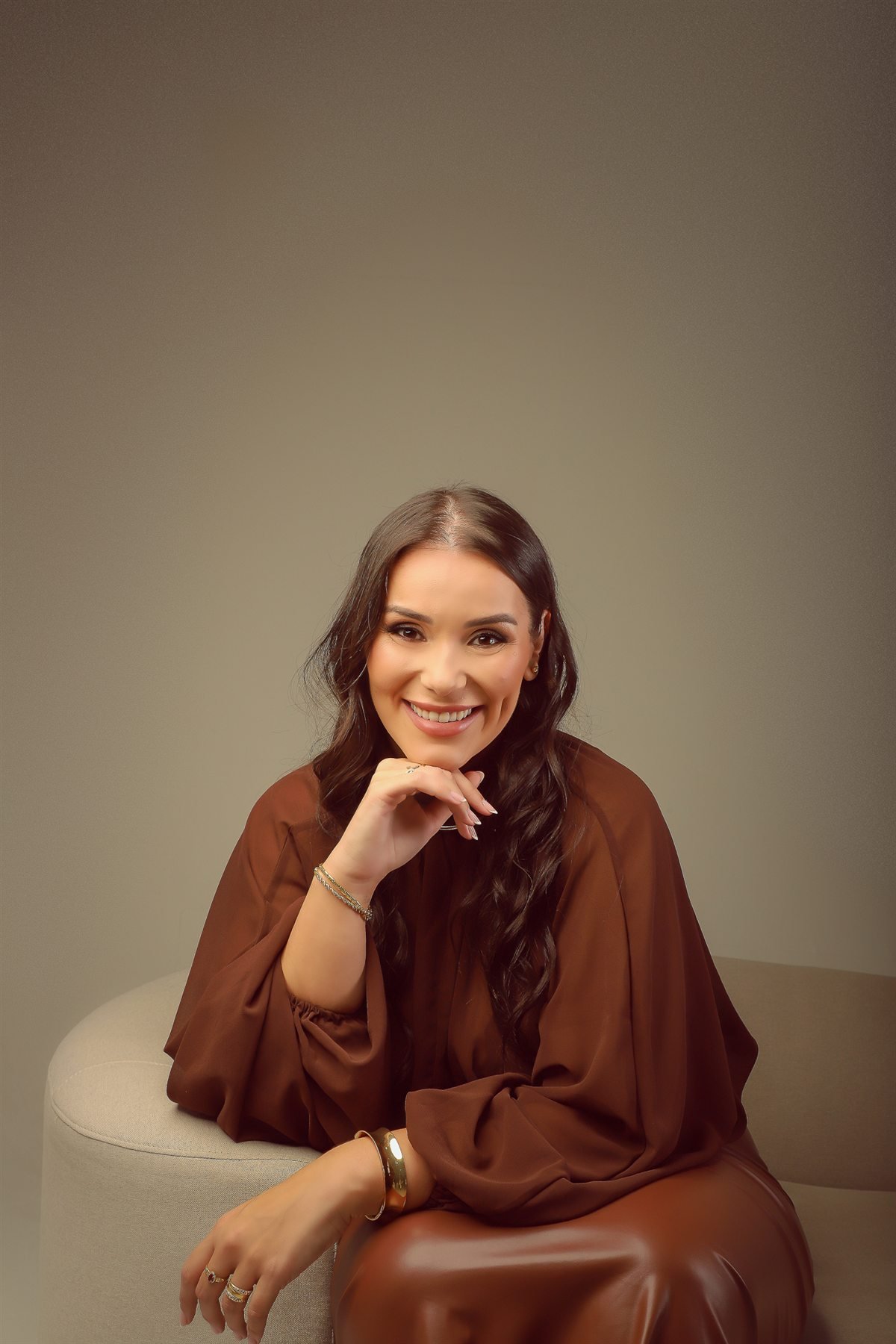 Retrato editorial de Amanda Moraes